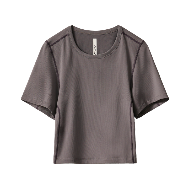 MAAP Alt_Road Women's Cropped Tee Monolith