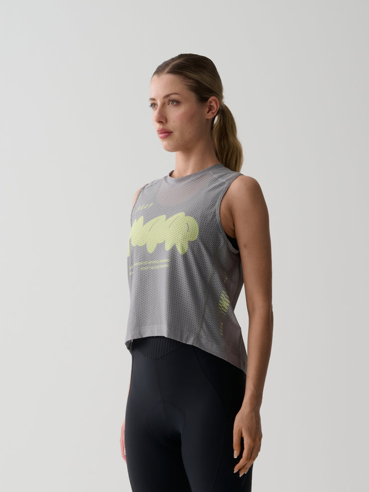 MAAP Aerate Women's Mesh Tank Alloy