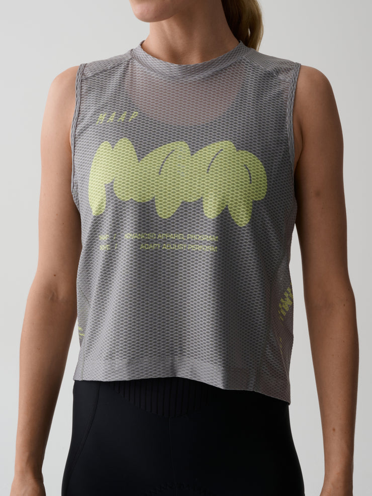 MAAP Aerate Women's Mesh Tank Alloy