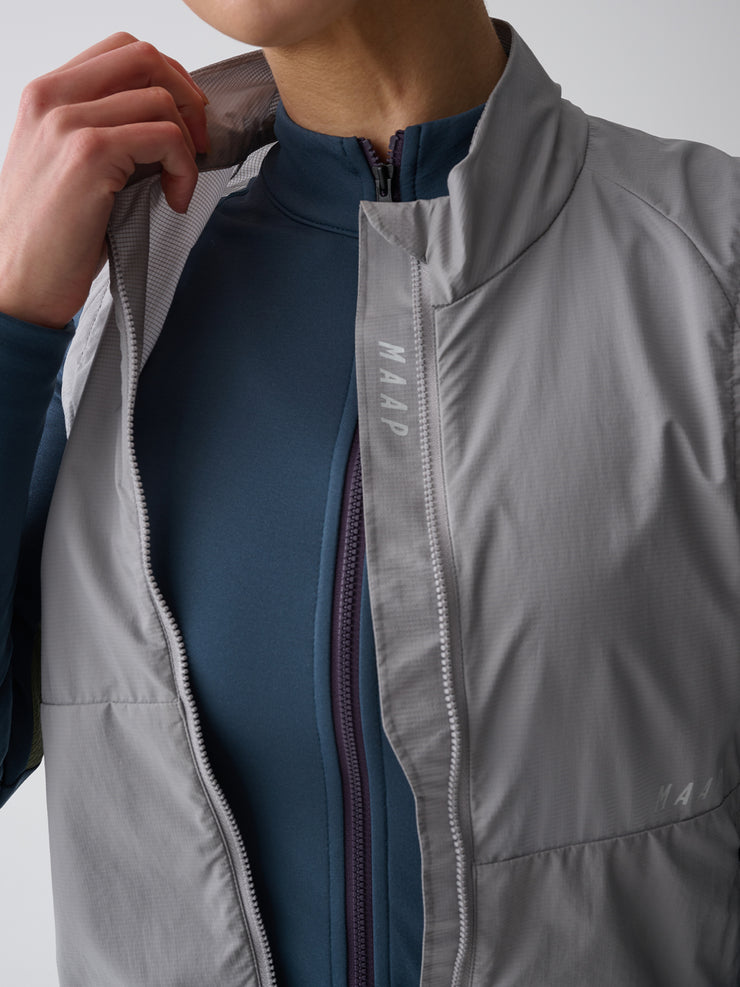 MAAP Alt_Road Women's Wind Vest Zinc - Maats Cycling Culture