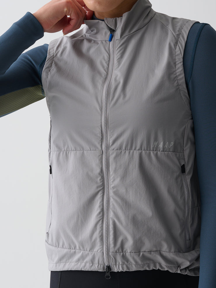 MAAP Alt_Road Women's Wind Vest Zinc - Maats Cycling Culture