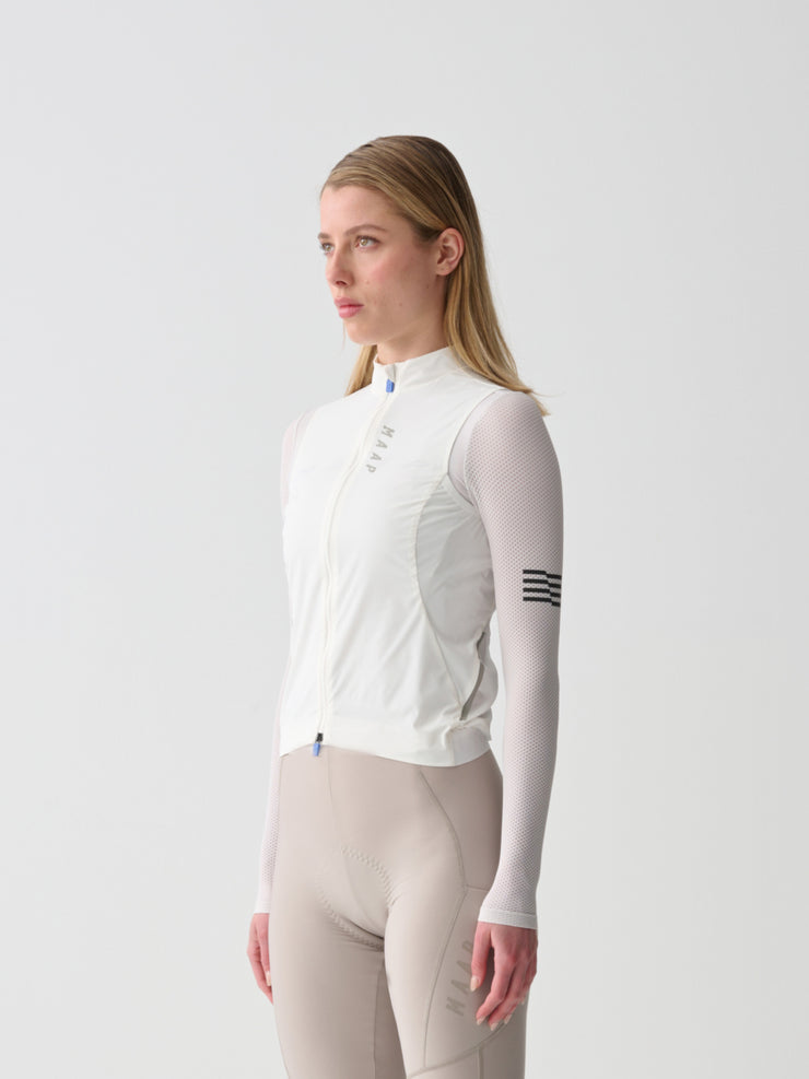 MAAP Flow Women's Vest White - Maats Cycling Culture