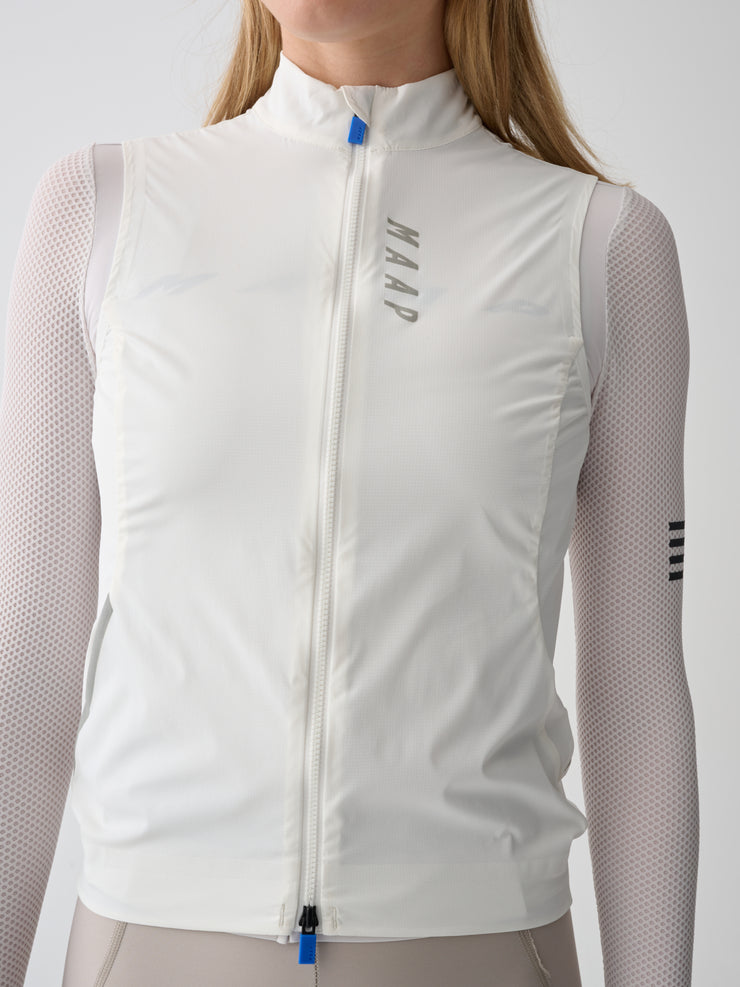 MAAP Women's Flow Vest Optic White