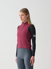 MAAP Flow Women's Insulated Vest Dark Plum - Maats Cycling Culture