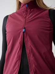 MAAP Flow Women's Insulated Vest Dark Plum - Maats Cycling Culture