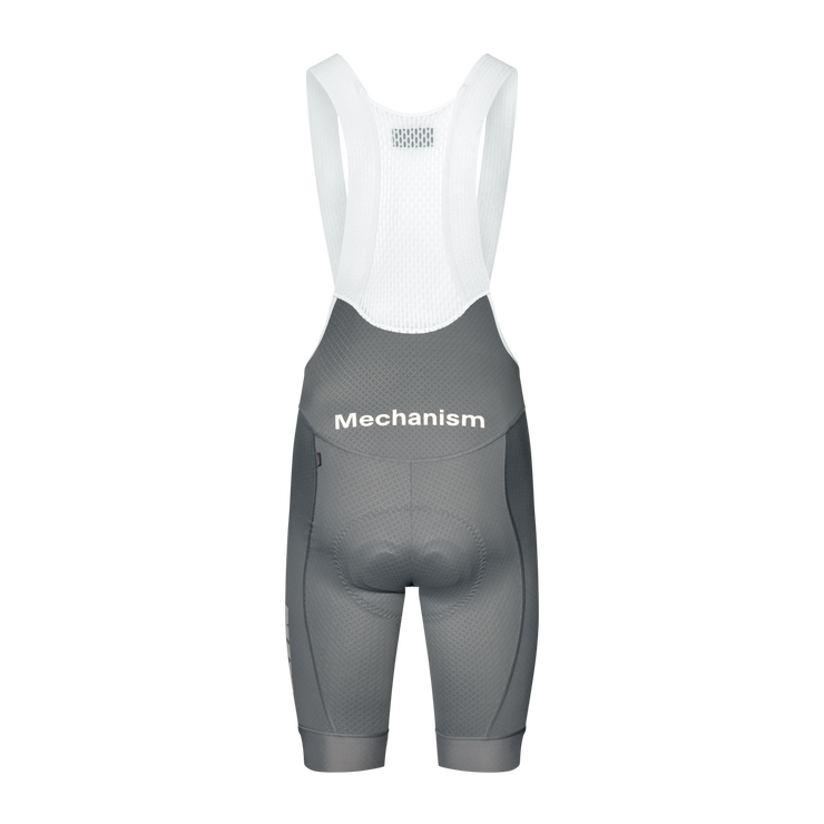 PNS Mechanism ビブタイツ グレー PNS Mechanism Logo Men's Bib Shorts Medium Grey | Maats.cc – Maats.cc