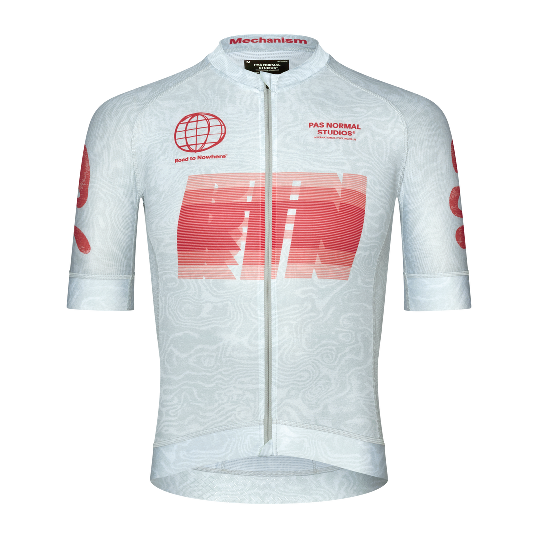PNS Mechanism Logo Men's Jersey AOP RTN Light Aqua | Maats.cc