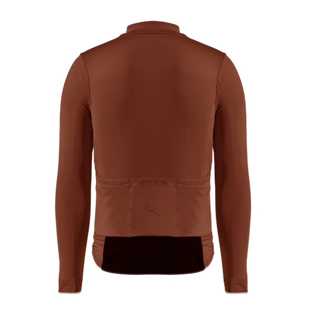 Albion Traverse Men's Long Sleeve Jersey Burnt Ochre