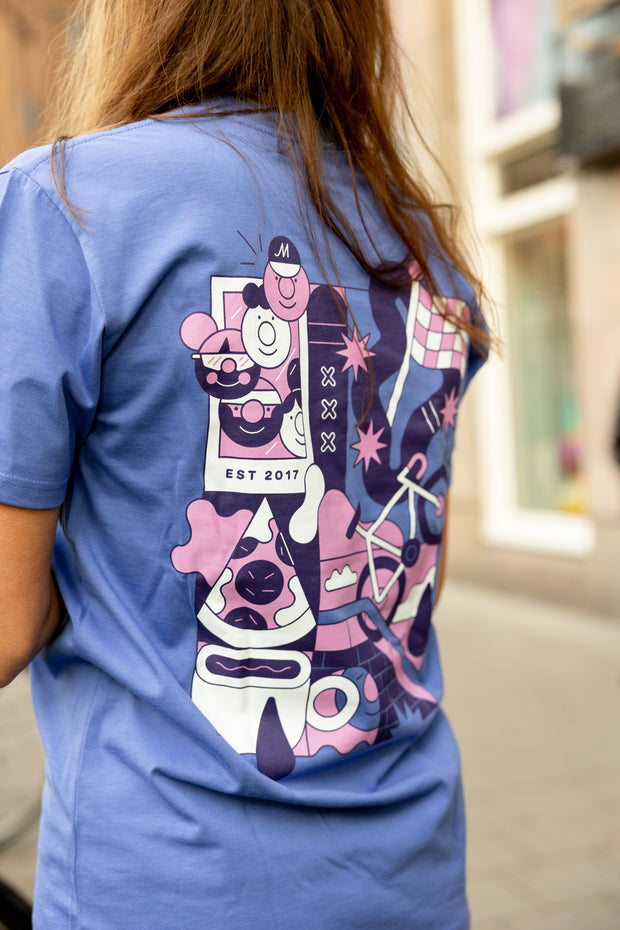 Maats Festive AMS T-Shirt Purple
