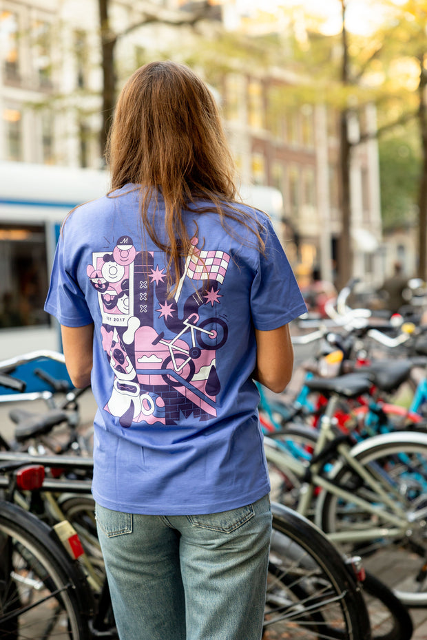 Maats Festive AMS T-Shirt Purple