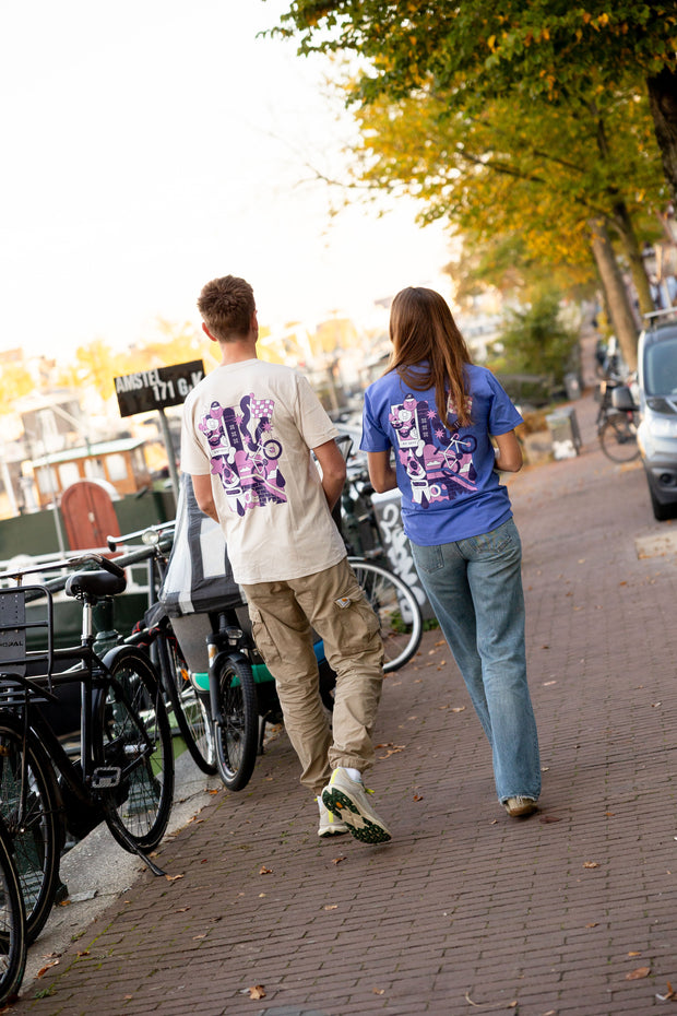 Maats Festive AMS T-Shirt Purple