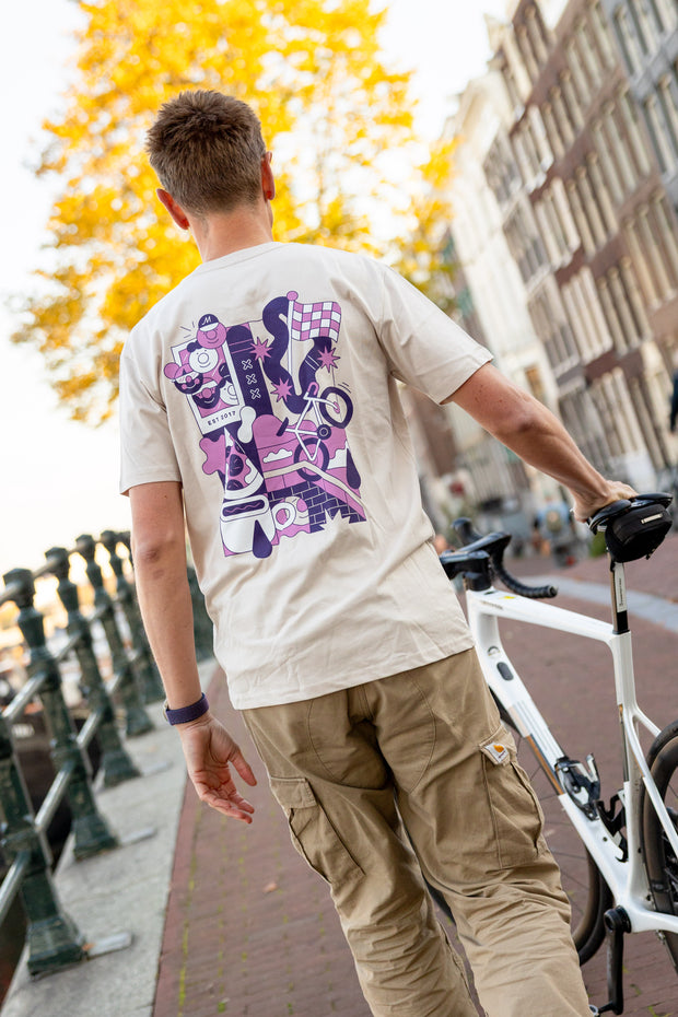 Maats Festive AMS T-Shirt Bone