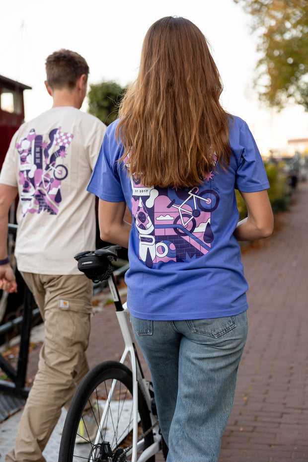 Maats Festive AMS T-Shirt Purple