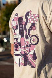 Maats Festive AMS T-Shirt Bone