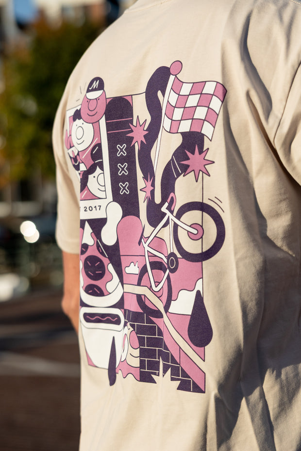 Maats Festive AMS T-Shirt Bone