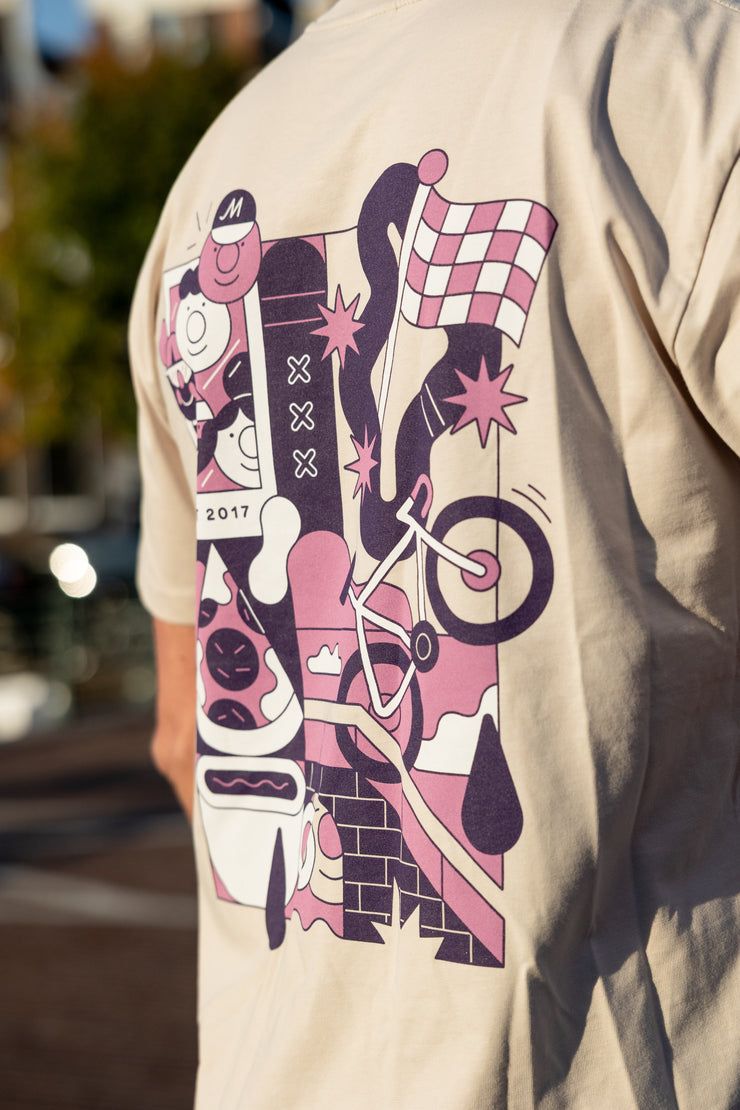 Maats Festive AMS T-Shirt Bone