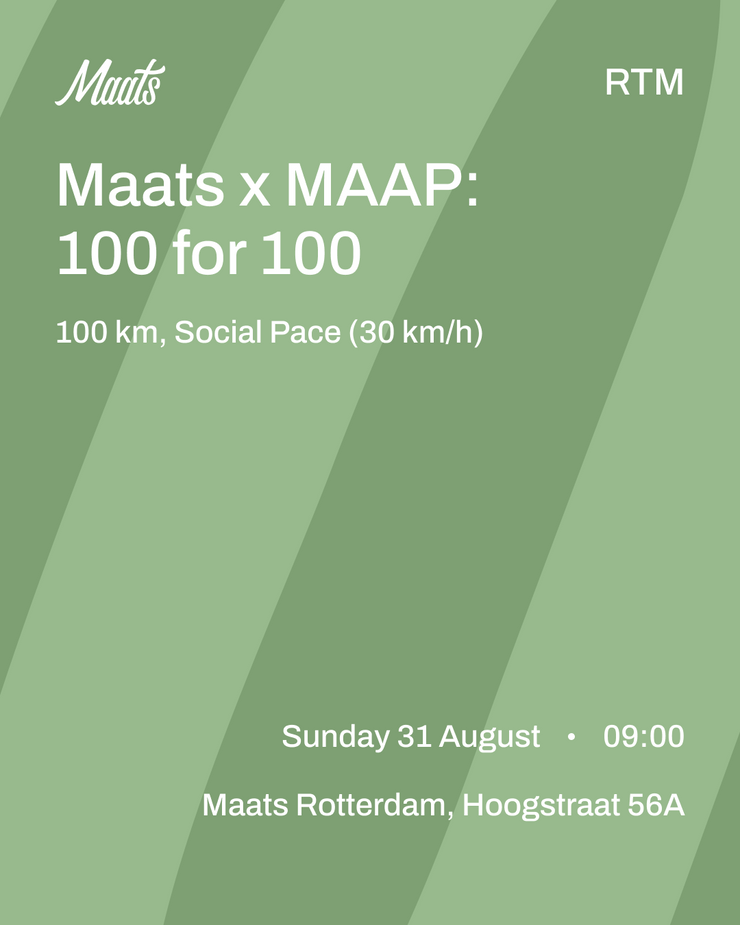 Maats x MAAP: RTM 100