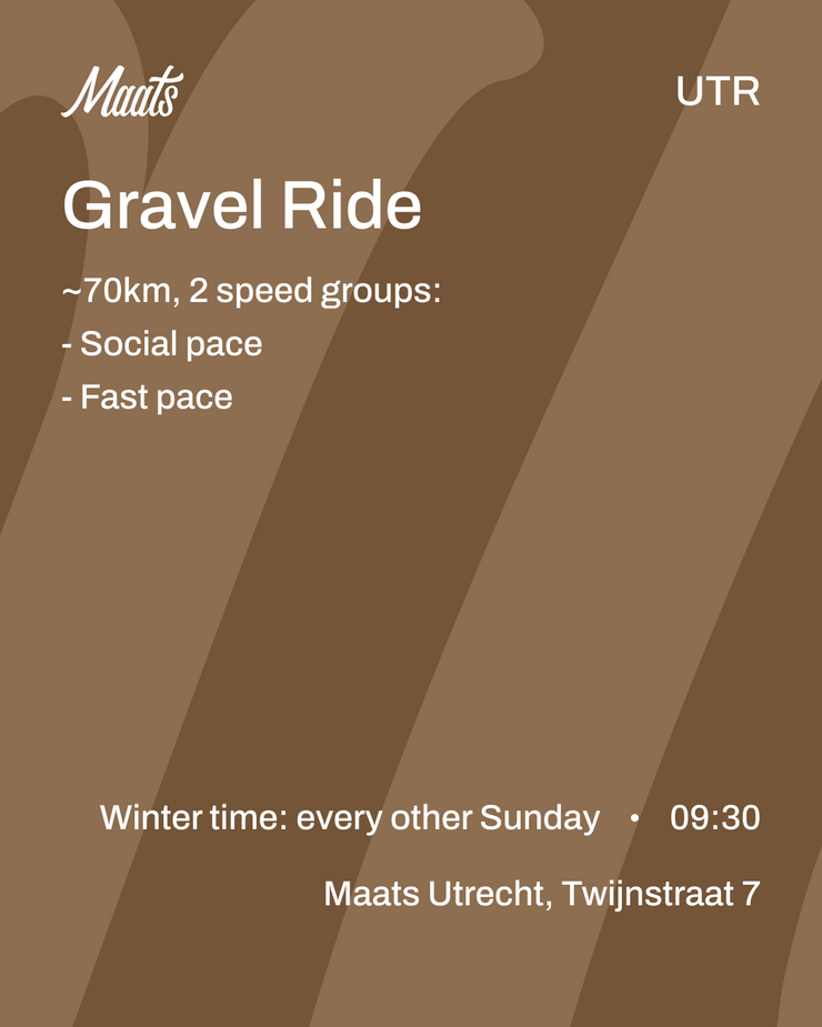 Maats Gravel Rides Utrecht