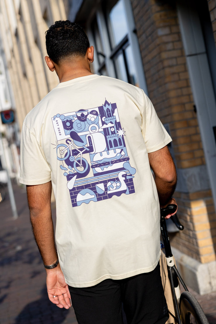 Maats Festive UTR T-Shirt Off-White