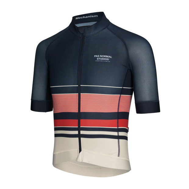 PNS Mechanism Late Drop Men's Jersey Navy - Maats Cycling Culture