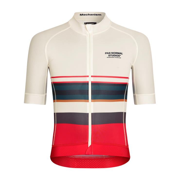 PNS Mechanism Late Drop Men's Jersey Off-White - Maats Cycling Culture