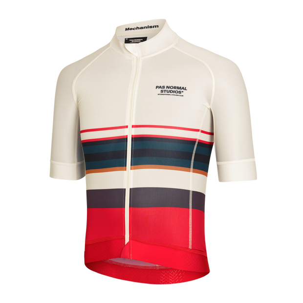 PNS Mechanism Late Drop Men's Jersey Off-White - Maats Cycling Culture