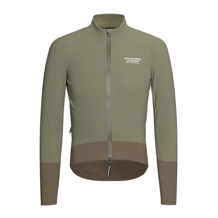 PNS Mechanism Men's Thermal Jacket Army Green/Dark Stone - Maats Cycling Culture