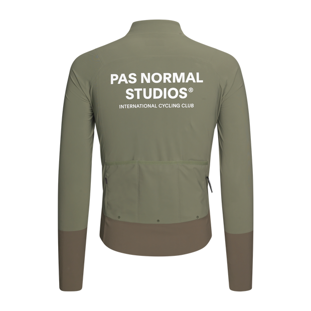 PNS Mechanism Men's Thermal Jacket Army Green/Dark Stone - Maats Cycling Culture