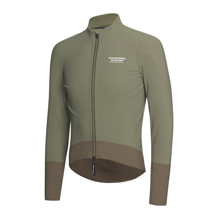 PNS Mechanism Men's Thermal Jacket Army Green/Dark Stone - Maats Cycling Culture