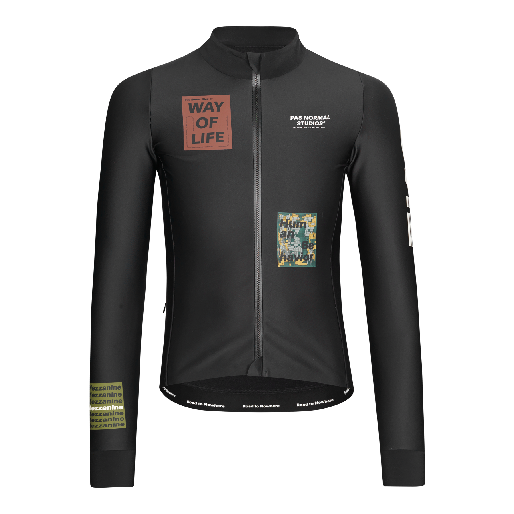 PNS T.K.O. Mechanism Men's Thermal Longsleeve Jersey Black | Maats