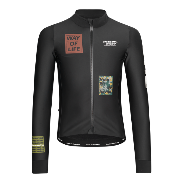 PNS T.K.O. Mechanism Men's Thermal Longsleeve Jersey Black