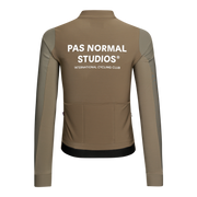 PNS Mechanism Men's Thermal Longsleeve Jersey Earth/Dark Stone - Maats Cycling Culture