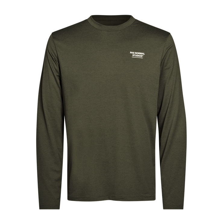 PNS Balance Men's Long Sleeve T-Shirt Dark Olive