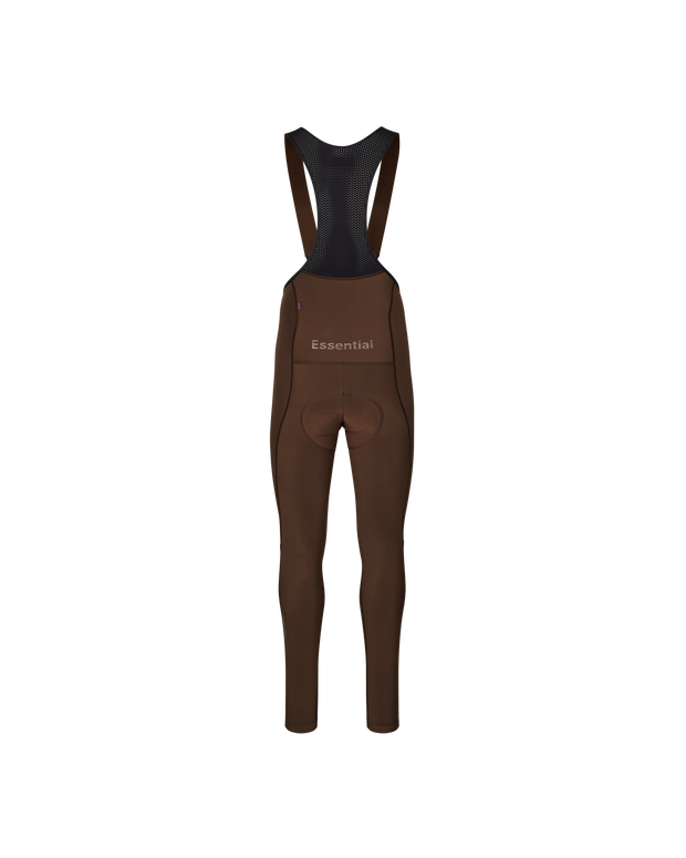 PNS Essential Men's Thermal Long Bibs Light Brown