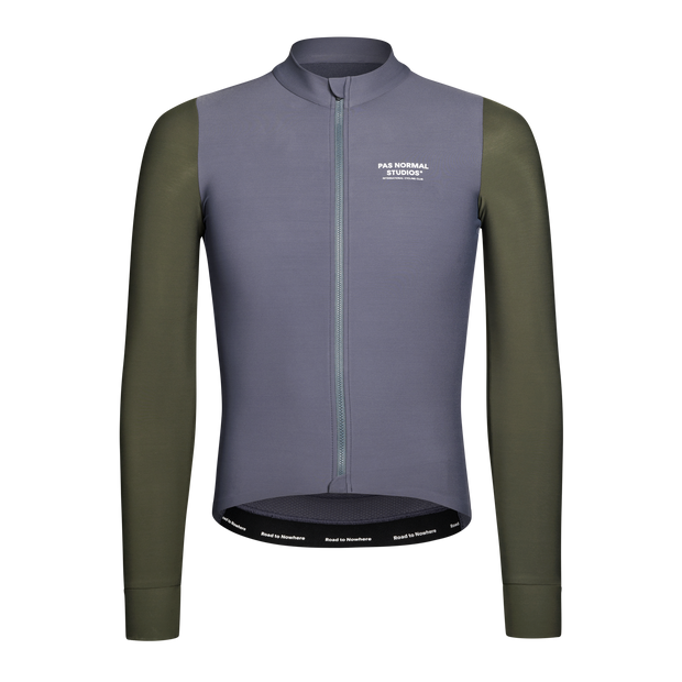 PNS Mechanism Men's Long Sleeve Jersey Steel/Dark Olive