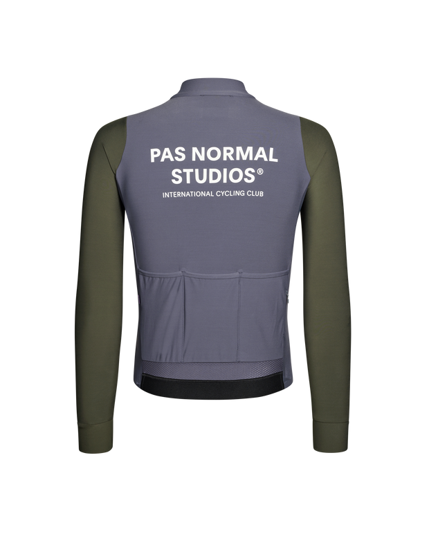 PNS Mechanism Men's Long Sleeve Jersey Steel/Dark Olive