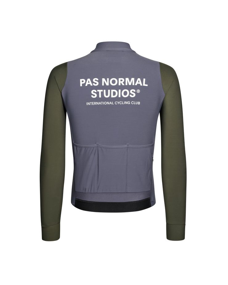 PNS Mechanism Men's Long Sleeve Jersey Steel/Dark Olive