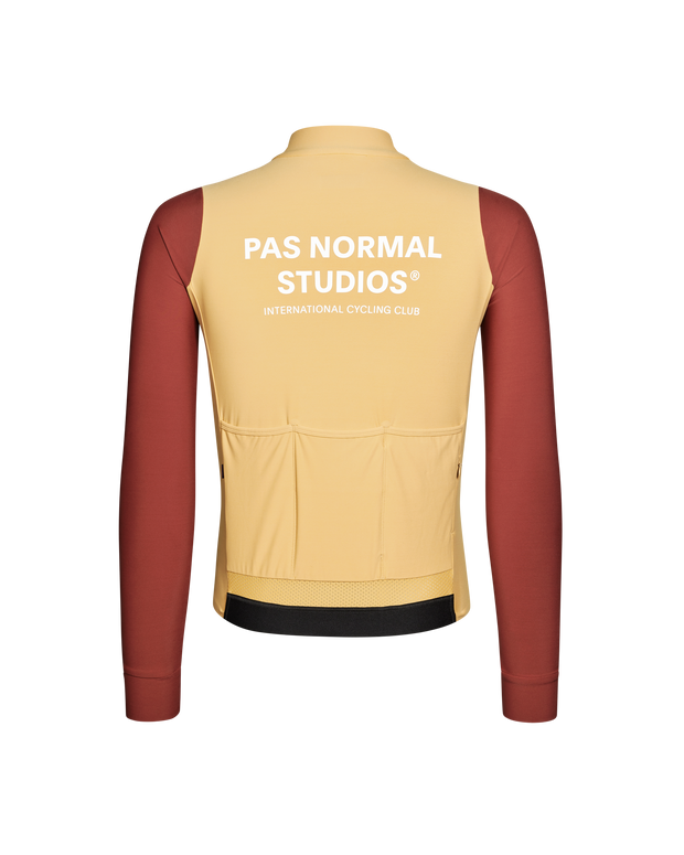 PNS Mechanism Men's Long Sleeve Jersey Camel/Maroon