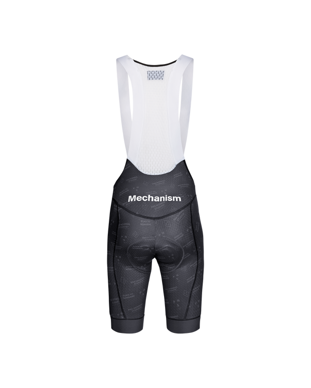 PNS Mechanism Men's Bib Shorts Black Contrast
