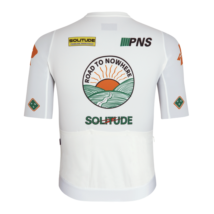 PNS Solitude Men's Logo Jersey White Pas Normal Studios