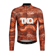 PNS T.K.O. Mechanism Men's Thermal Woven Long Sleeve Jersey T.K.O. Red