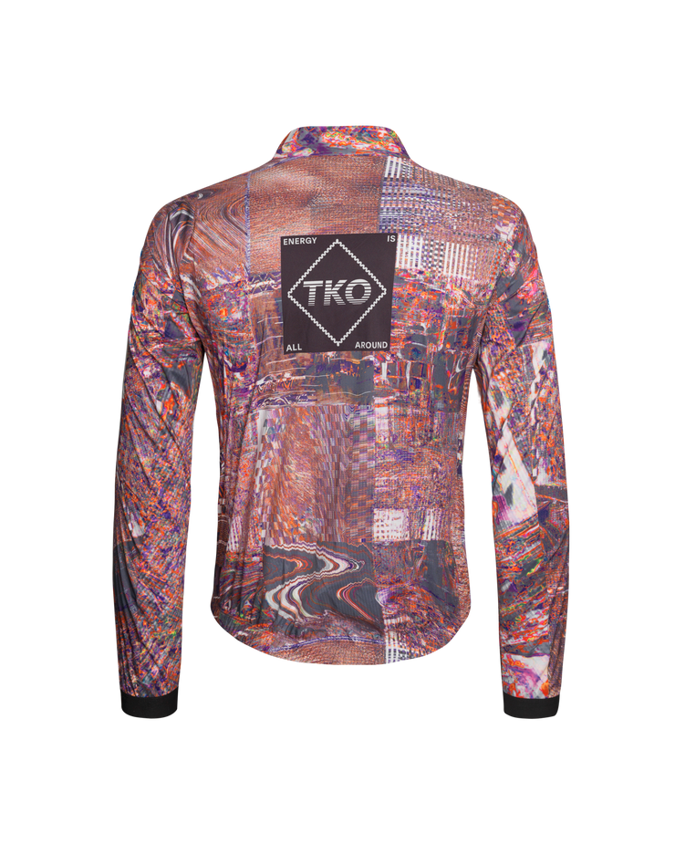 PNS T.K.O. Mechanism Men's Stow Away Jacket Human Error Pink
