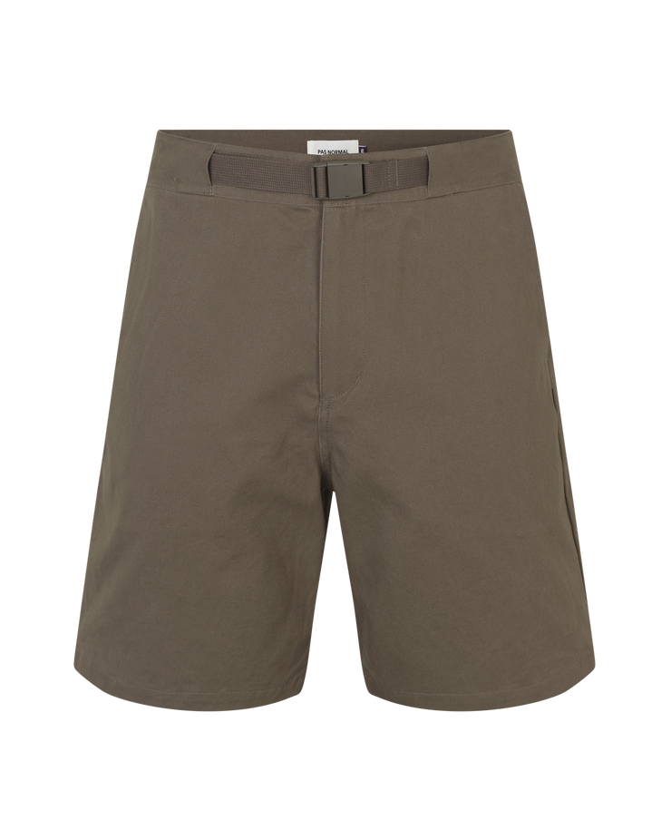 PNS Off Race Men s Cotton Twill Shorts Ash Brown