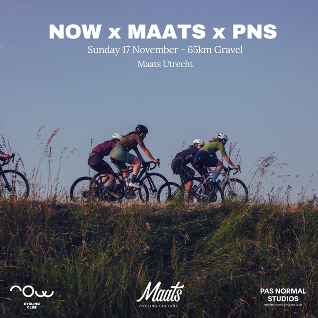 Maats x NOW x PNS: Gravel Ride - SOLD OUT!