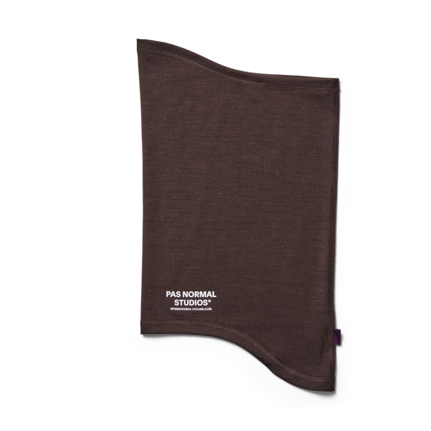 PNS Logo Merino Necktube Light Brown