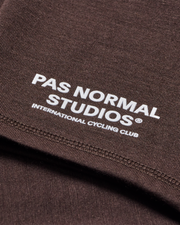 PNS Logo Merino Necktube Light Brown