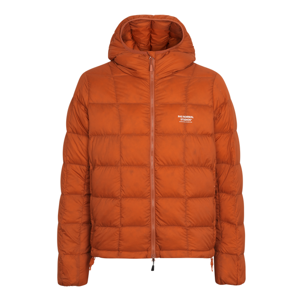 PNS Off-Race Down Jacket Copper Orange - Maats Cycling Culture