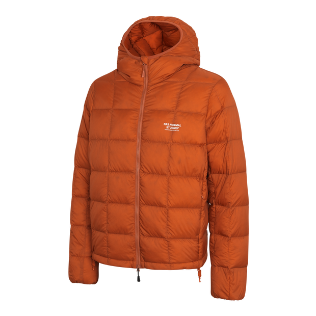 PNS Off-Race Down Jacket Copper Orange - Maats Cycling Culture