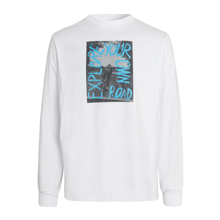 PNS Off-Race Graphic Long Sleeve T-Shirt White