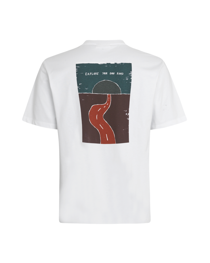 PNS Off-Race Graphic T-Shirt Maroon